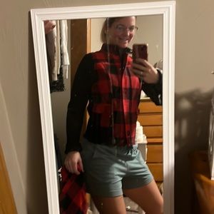 Sweater jacket with removable fur lined hood